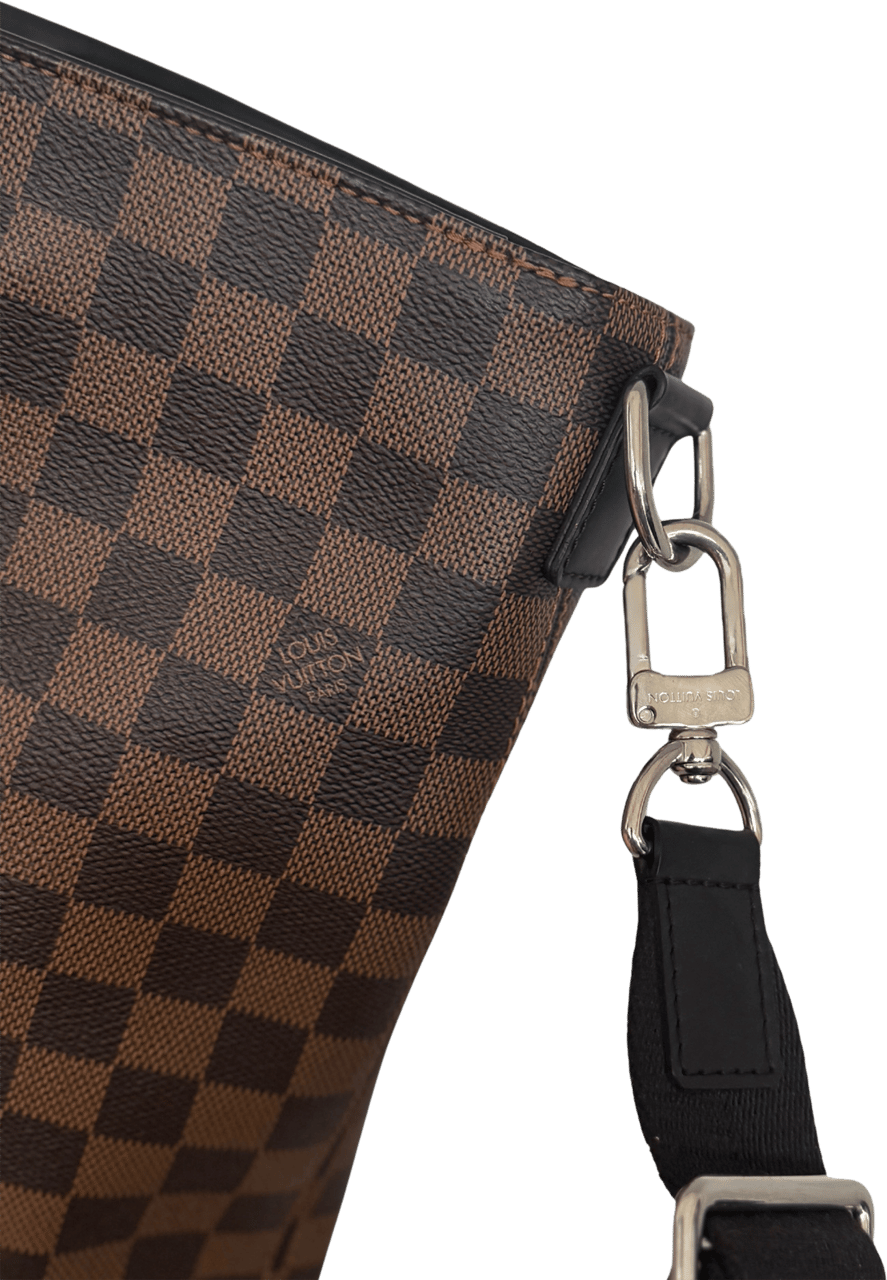 Louis Vuitton Louis Vuitton Damier Ebene Jake Tote Bag N41559 Braun / sehr gut Bruin