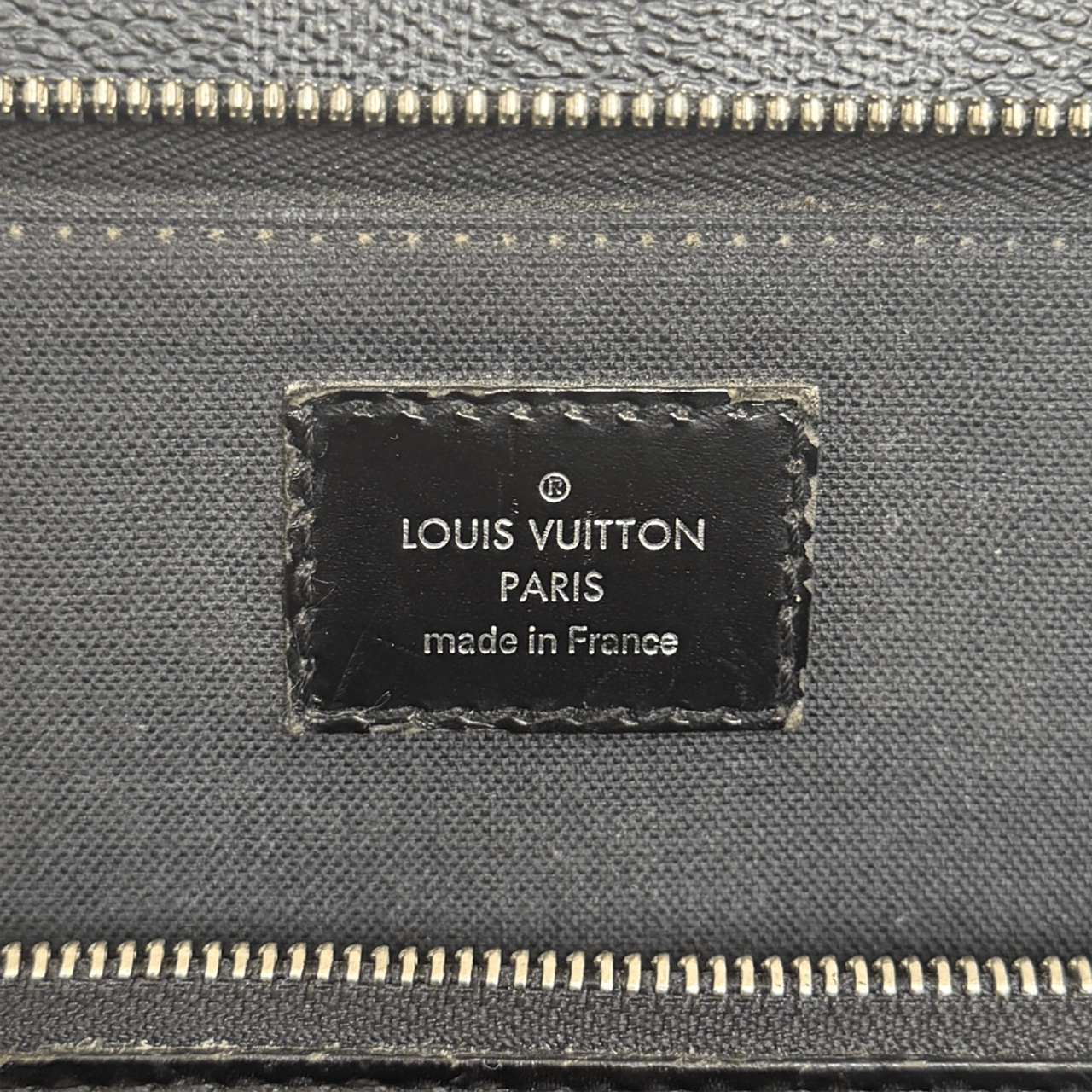 Louis Vuitton Louis Vuitton Damier Graphite Pilotenkoffer N23206 Schwarz / gut Zwart