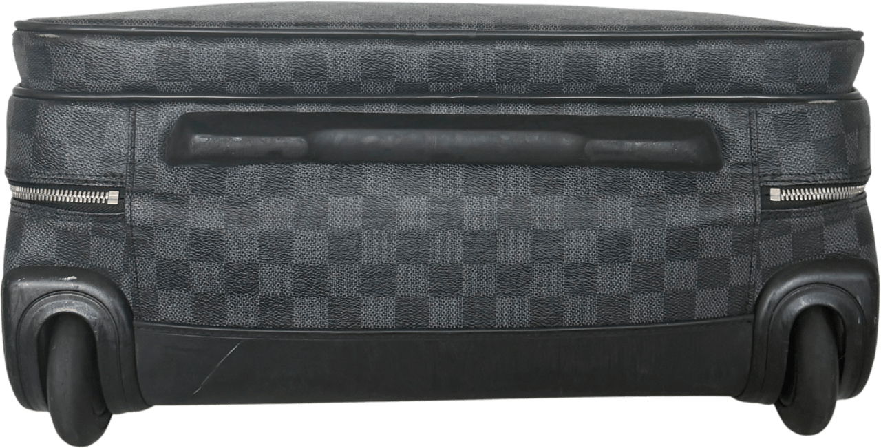 Louis Vuitton Louis Vuitton Damier Graphite Pilotenkoffer N23206 Schwarz / gut Zwart