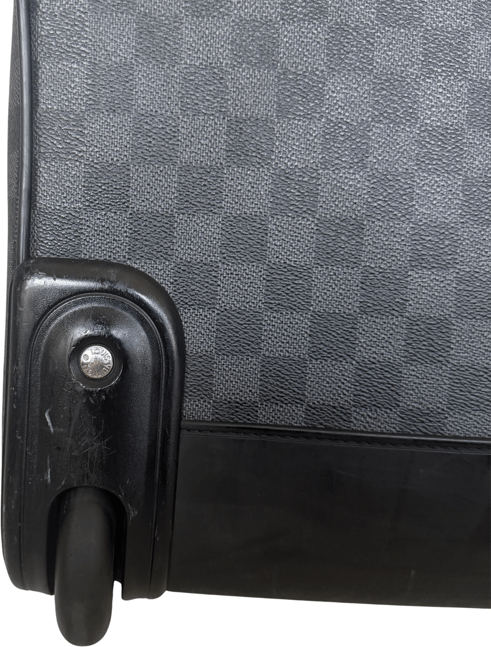Louis Vuitton Louis Vuitton Damier Graphite Pilotenkoffer N23206 Schwarz / gut Zwart