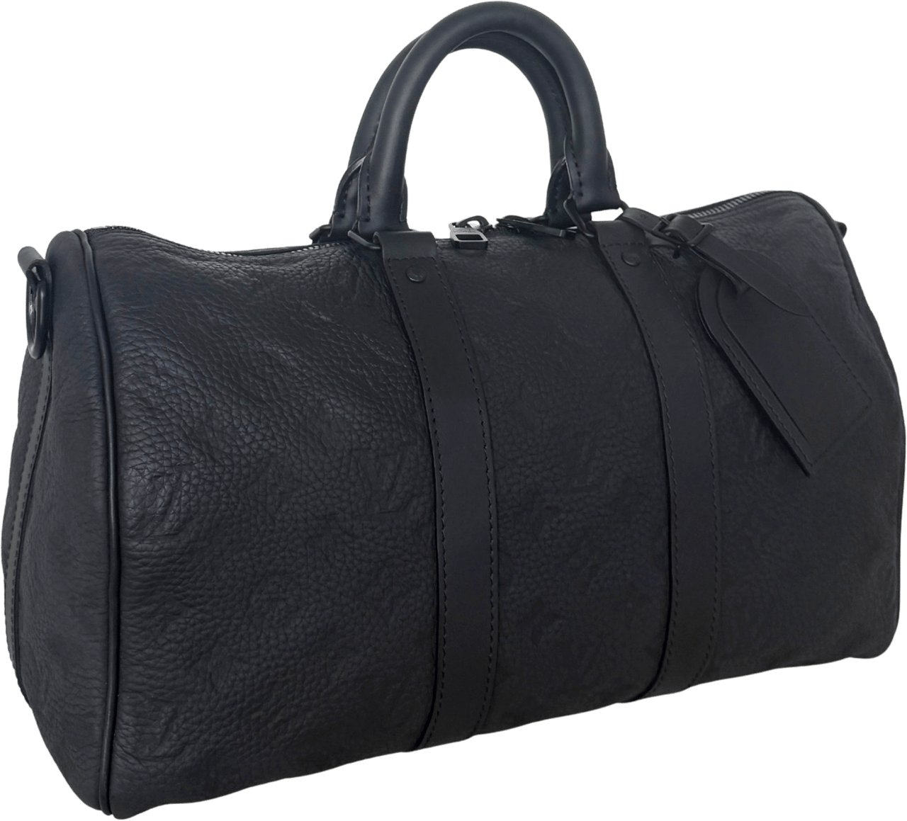 Louis Vuitton Louis Vuitton Keepall 35 mit Schulterriemen M22765 Schwarz / neuwertig Zwart