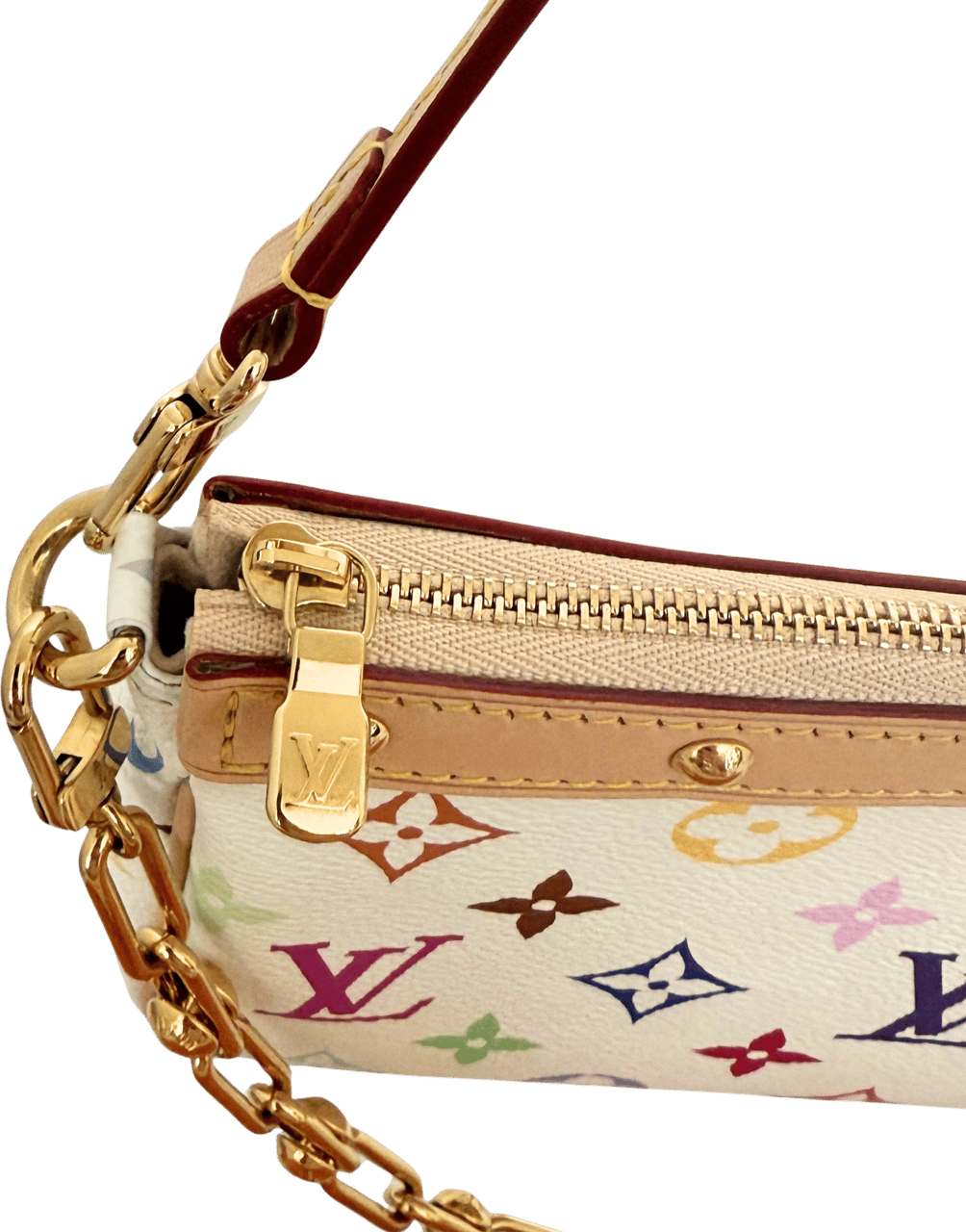 Louis Vuitton Louis Vuitton x Takashi Murakami Pochette Accessoires Other Monogram Canvas M13404 Multicolor Fullset / neuwertig Divers