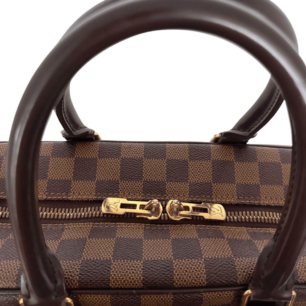 Louis Vuitton Louis Vuittons Porte Documents Voyage GM Damier Ebene Braun / gut Bruin