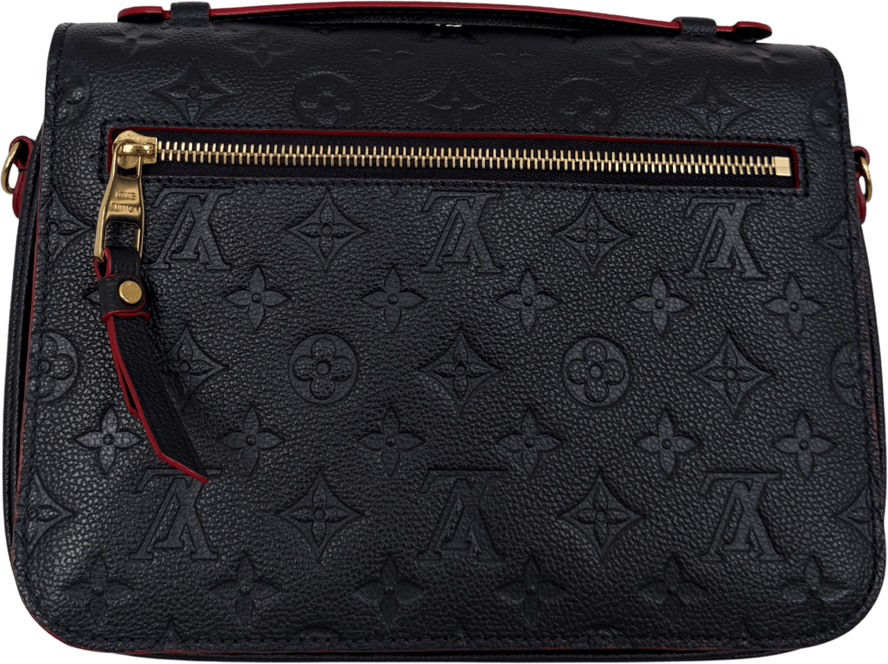 Louis Vuitton Louis Vuitton Pochette Métis Empreinte leather black M41487 full set / very good Blauw