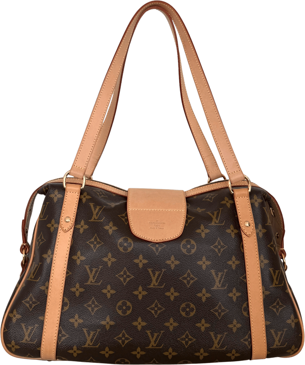 Louis Vuitton Louis Vuitton Stresa PM Monogram Canvas M51186 Braun / sehr gut Bruin
