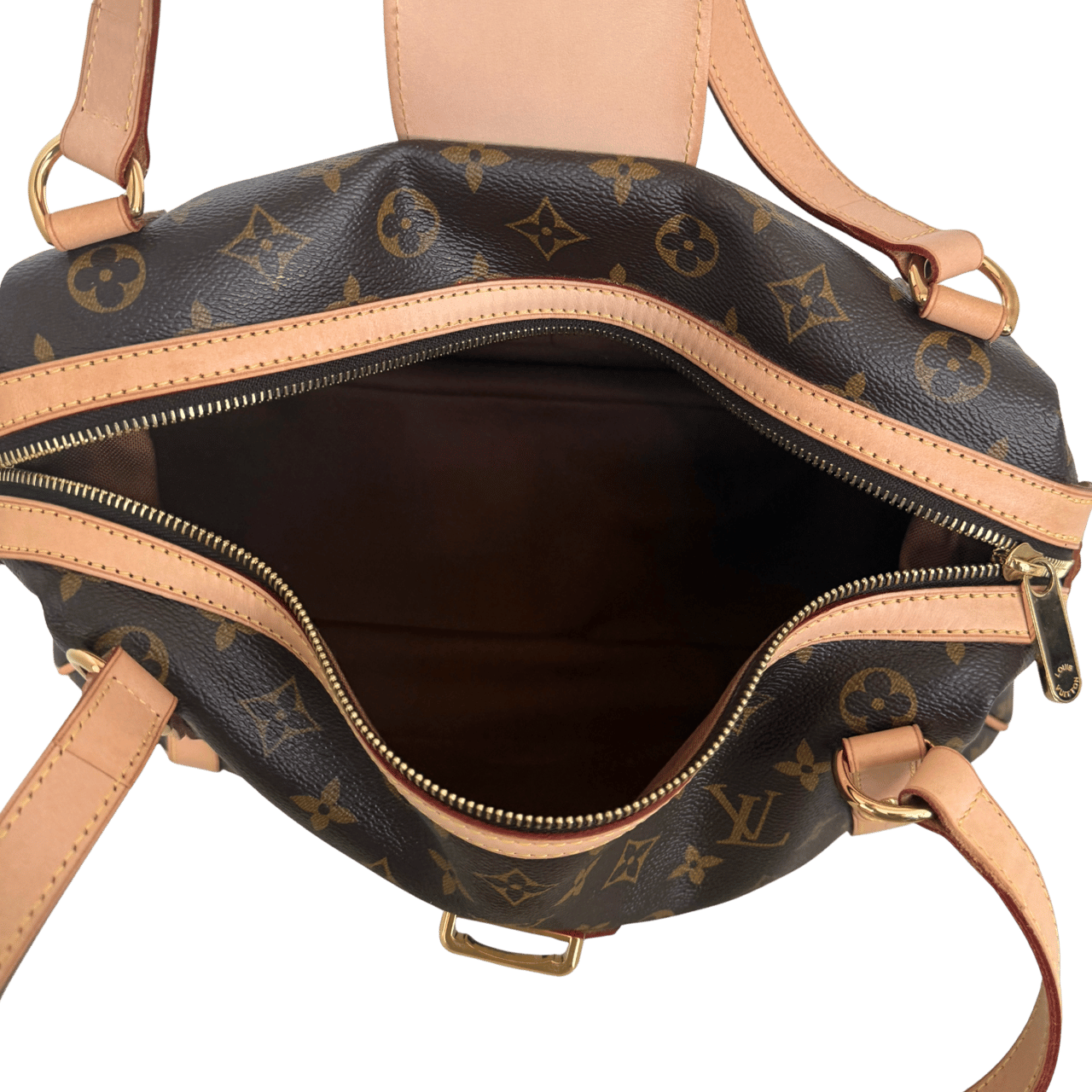 Louis Vuitton Louis Vuitton Stresa PM Monogram Canvas M51186 Braun / sehr gut Bruin