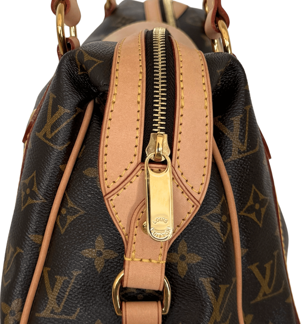 Louis Vuitton Louis Vuitton Stresa PM Monogram Canvas M51186 Braun / sehr gut Bruin