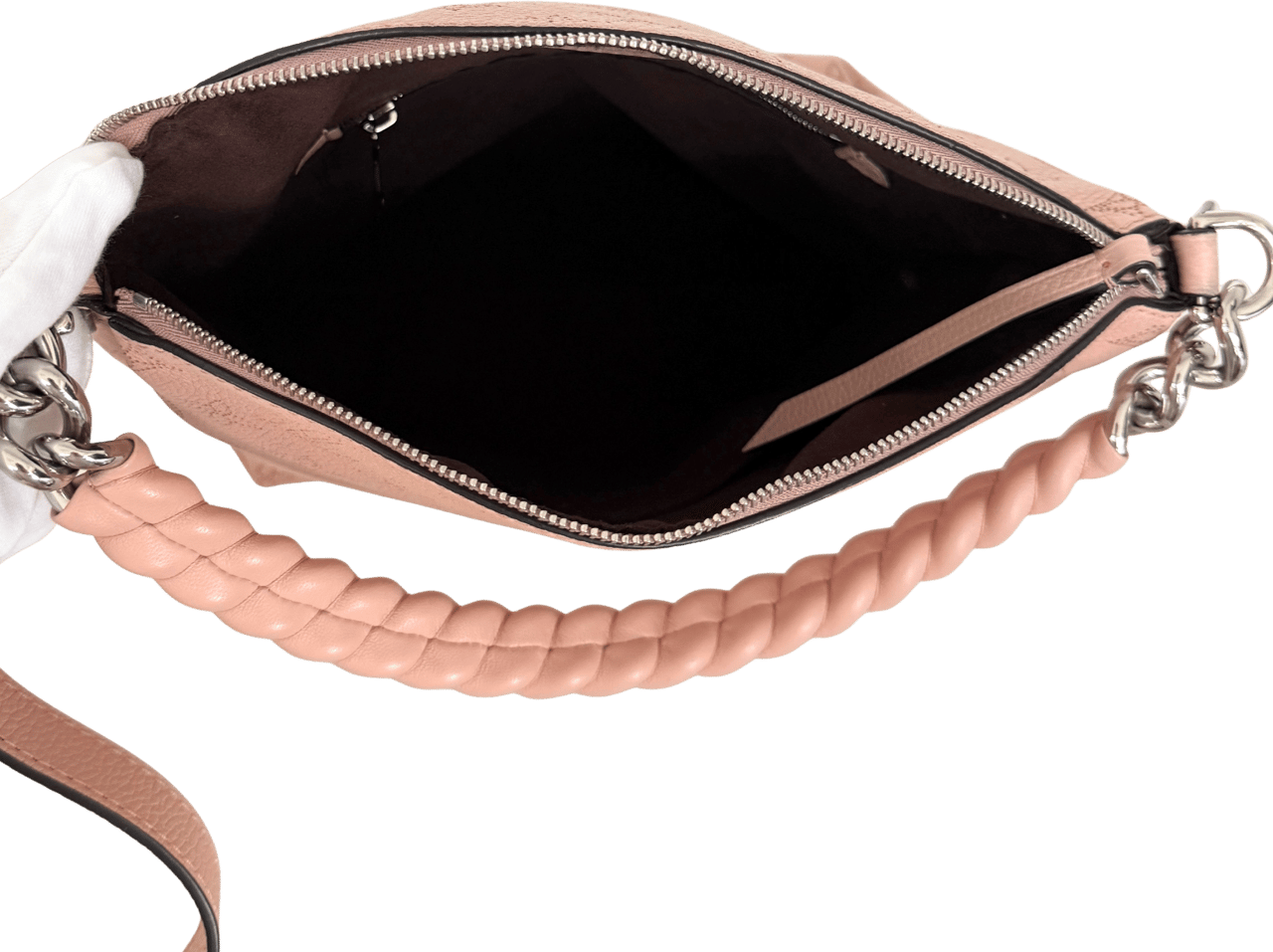 Louis Vuitton Louis Vuitton Mahina Babylone Chain BB M51224 Rosa / sehr gut Roze