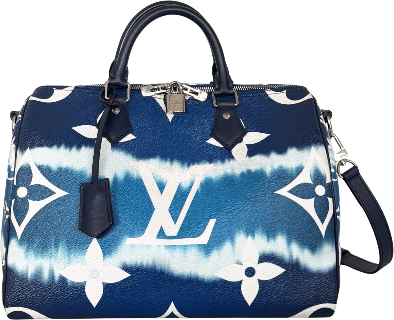 Louis Vuitton Louis Vuitton LV Escale Speedy 30 Bandoulière M45146 Blau / gut Blauw