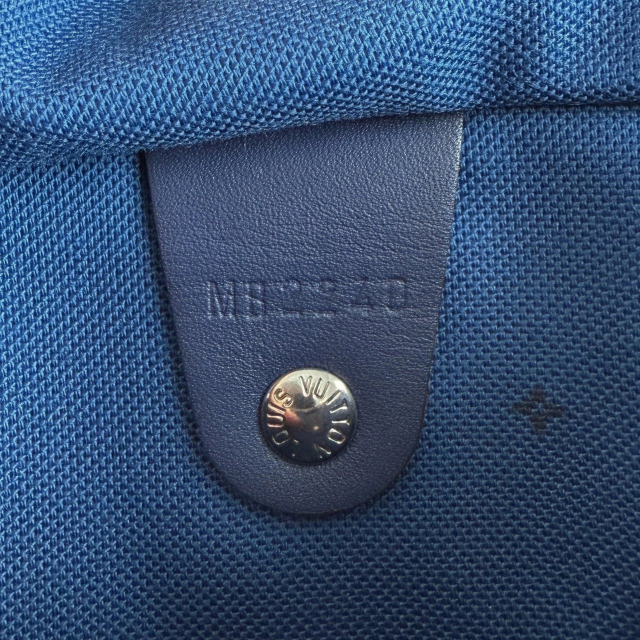 Louis Vuitton Louis Vuitton LV Escale Speedy 30 Bandoulière M45146 Blau / gut Blauw