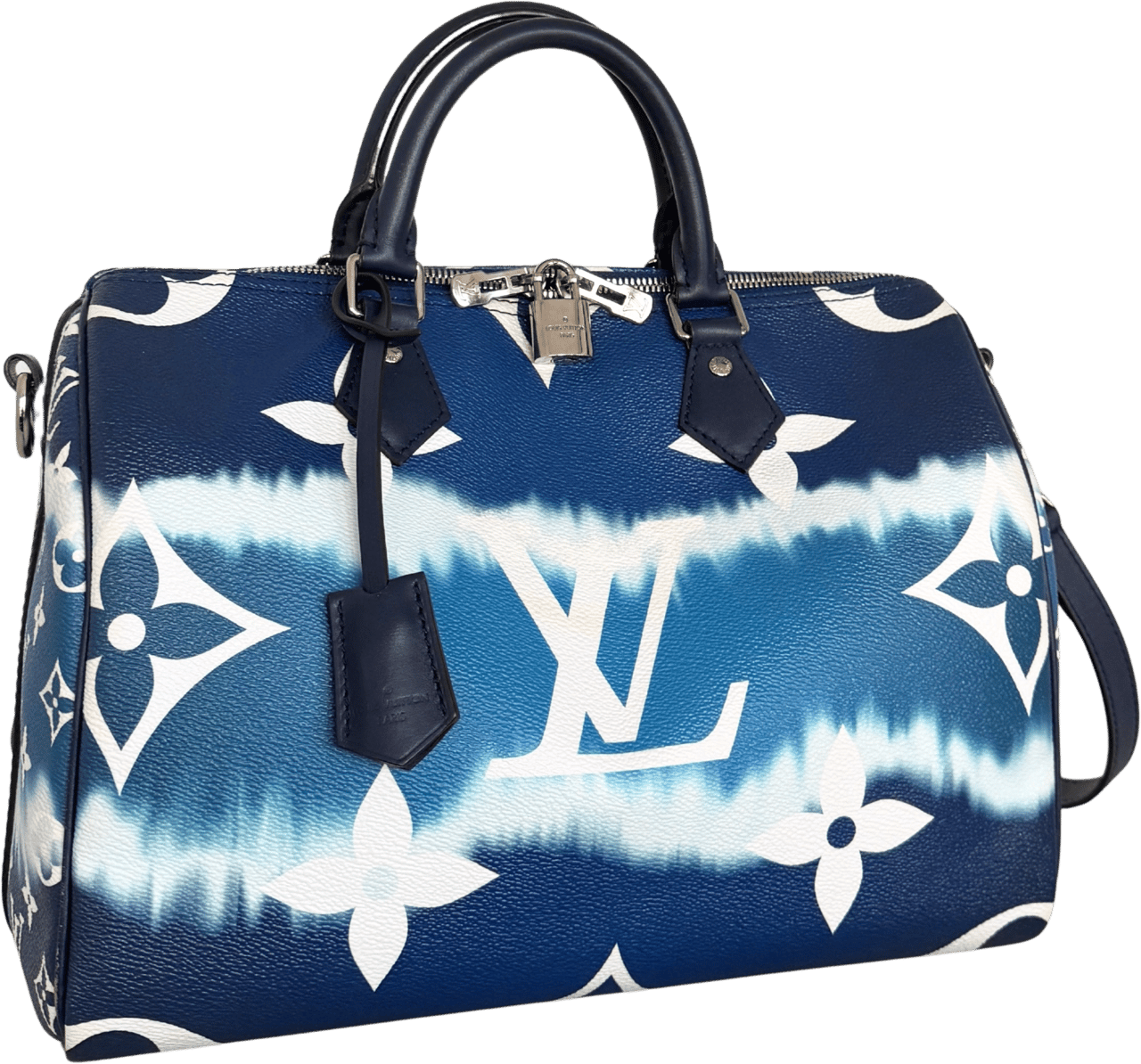 Louis Vuitton Louis Vuitton LV Escale Speedy 30 Bandoulière M45146 Blau / gut Blauw