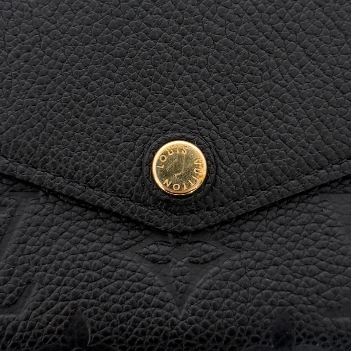 Louis Vuitton Louis Vuitton Sarah Geldbörse Monogram Empreinte M61182 Schwarz / sehr gut Zwart