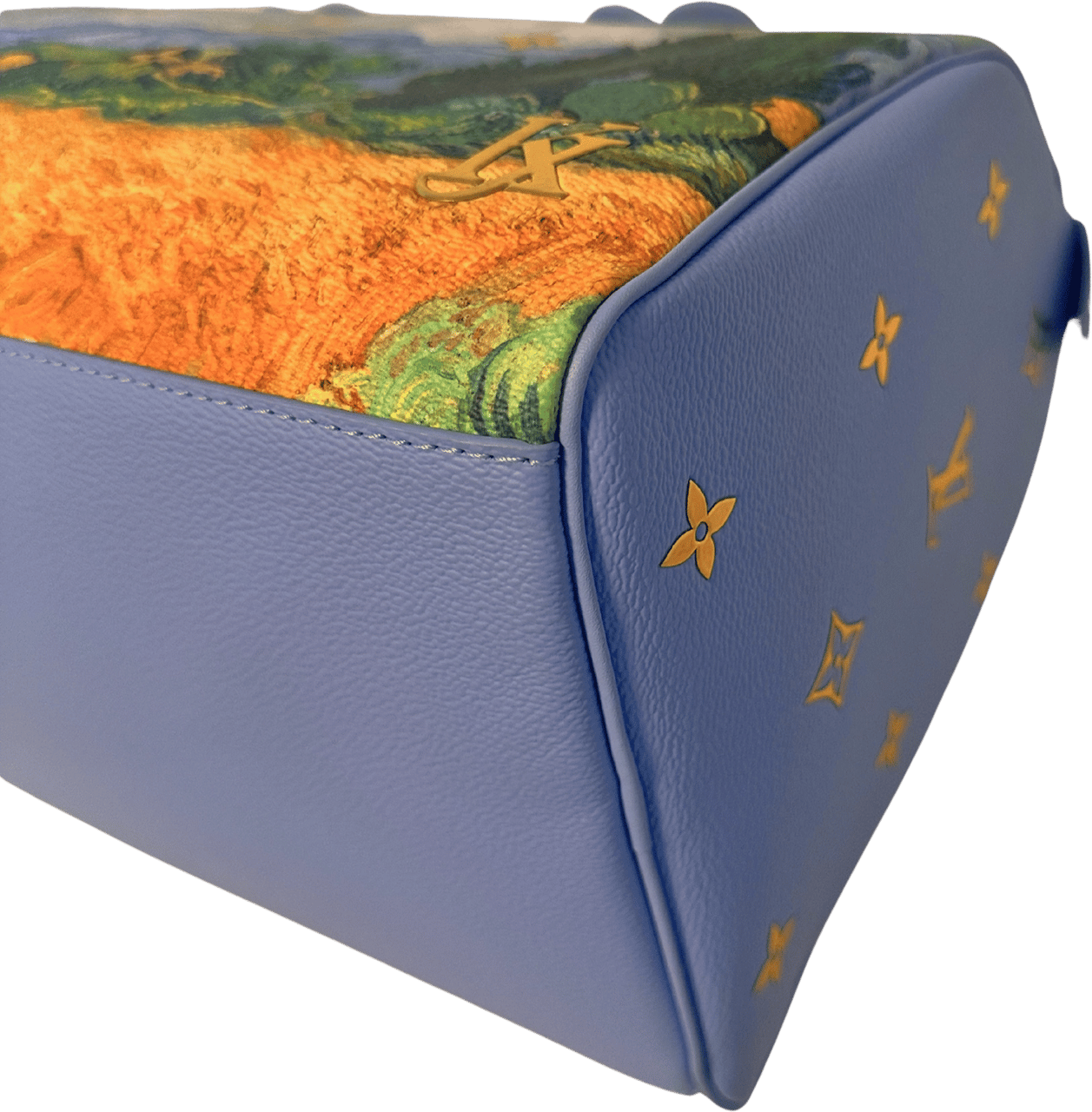 Louis Vuitton Louis Vuitton X Jeff Koons Speedy Vincent Van Gogh Masters 30 Lavender Multicolor Fullset /neuwertig Blauw