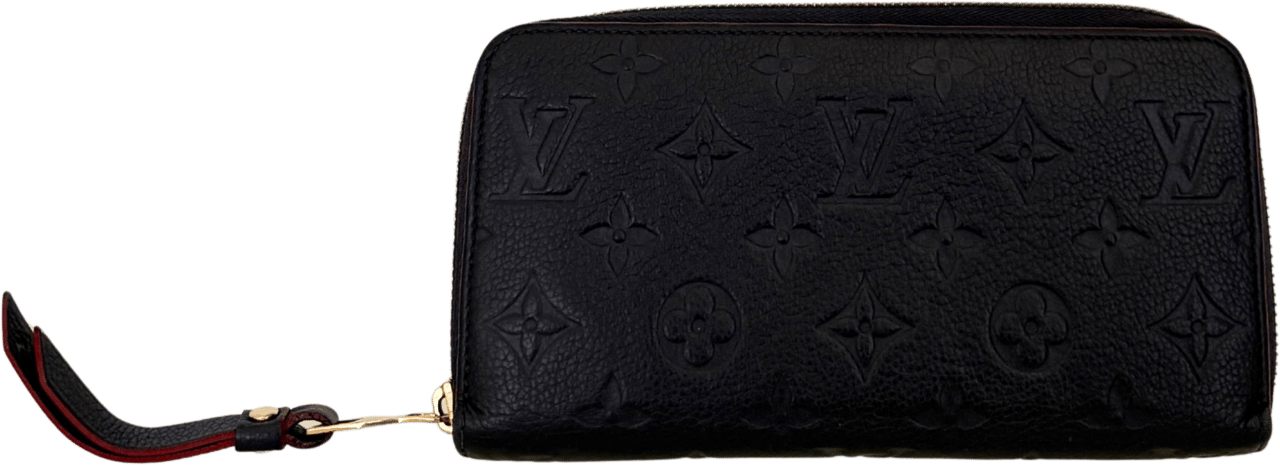Louis Vuitton Louis Vuitton Zippy Geldbörse Empreinte Marineblau Fullset / sehr gut Blauw