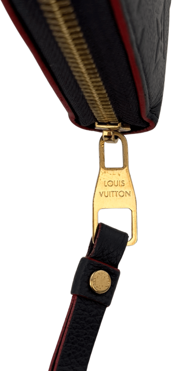Louis Vuitton Louis Vuitton Zippy Geldbörse Empreinte Marineblau Fullset / sehr gut Blauw