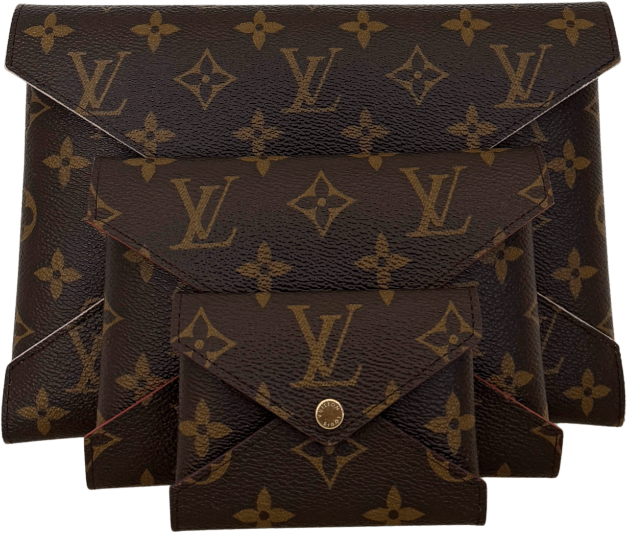 Louis Vuitton Louis Vuitton Kirigami Pochette Monogram Braun / neuwertig Bruin
