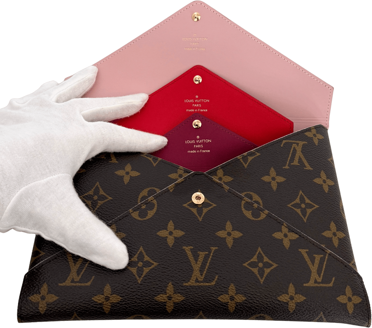 Louis Vuitton Louis Vuitton Kirigami Pochette Monogram Braun / neuwertig Bruin