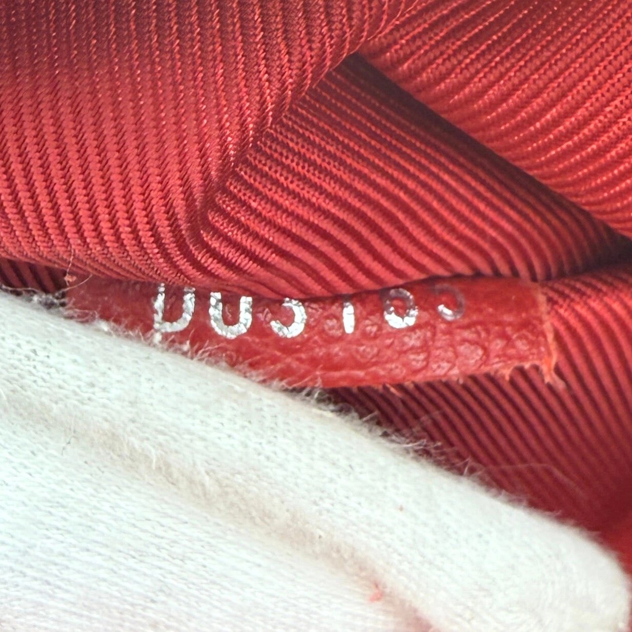 Louis Vuitton Louis Vuitton Lockme II Top Handle M42859 Rot / gut Rood
