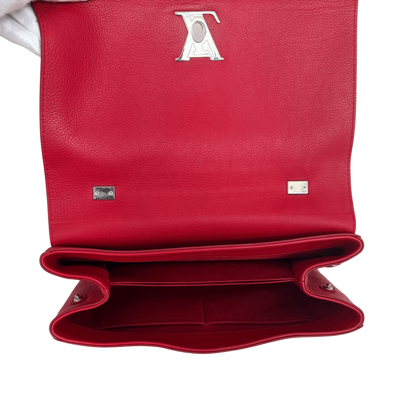 Louis Vuitton Louis Vuitton Lockme II Top Handle M42859 Rot / gut Rood