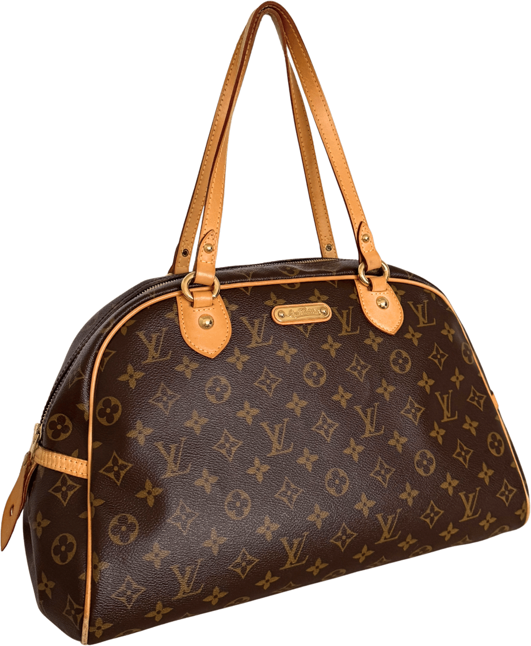 Louis Vuitton Louis Vuitton Montorgueil GM Schultertasche M95566 Braun / gut Bruin