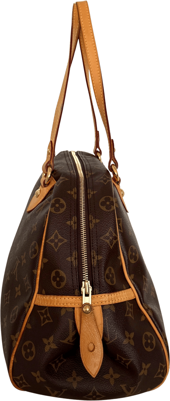 Louis Vuitton Louis Vuitton Montorgueil GM Schultertasche M95566 Braun / gut Bruin