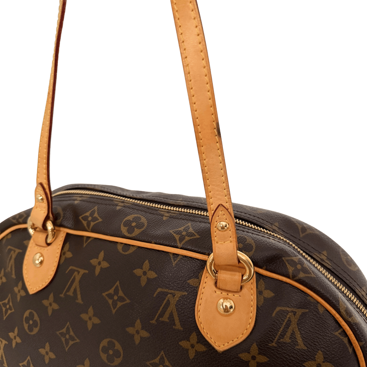 Louis Vuitton Louis Vuitton Montorgueil GM Schultertasche M95566 Braun / gut Bruin