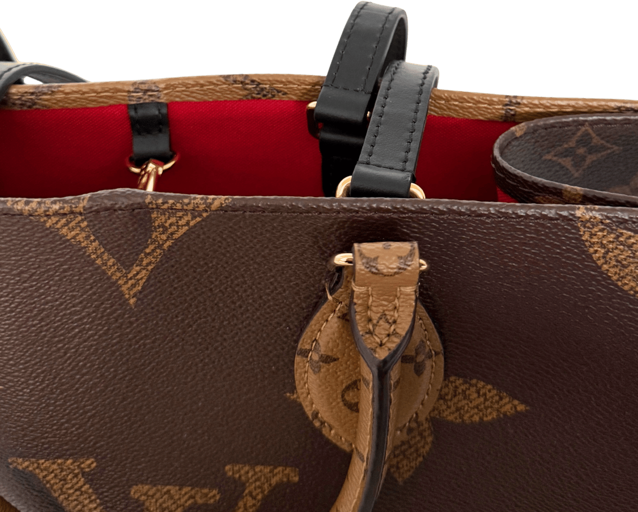 Louis Vuitton Louis Vuitton Onthego MM Monogram Canvas M45321 Braun / sehr gut Bruin