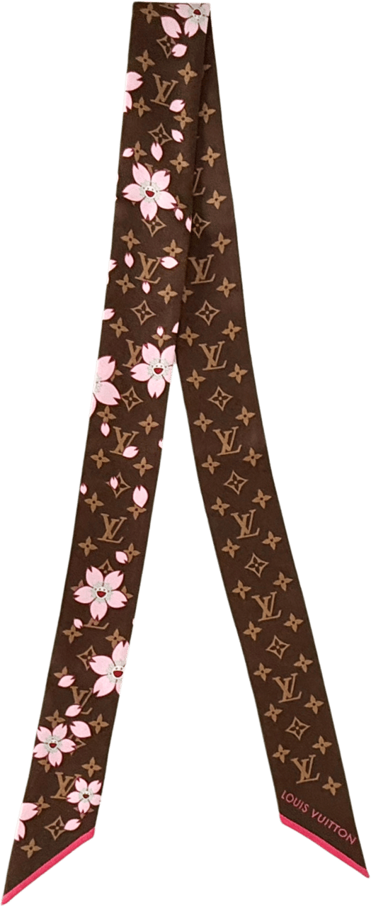Louis Vuitton Louis Vuitton  LV X TM Monogram Cherry Blossom BB Bandeau Braun / neuwertig Bruin