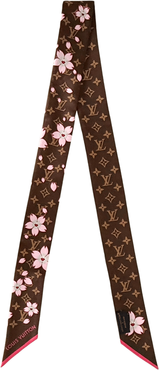 Louis Vuitton Louis Vuitton  LV X TM Monogram Cherry Blossom BB Bandeau Braun / neuwertig Bruin