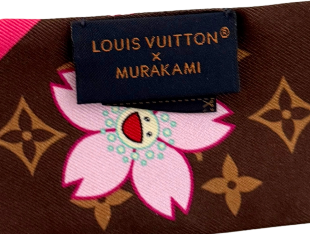 Louis Vuitton Louis Vuitton  LV X TM Monogram Cherry Blossom BB Bandeau Braun / neuwertig Bruin