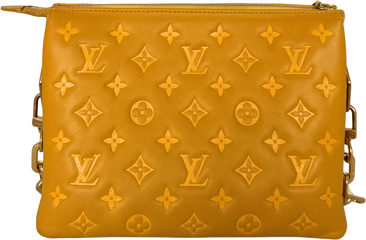 Louis Vuitton Louis Vuitton Monogram Empreinte PM Coussin Handtasche Gelb / gut Geel