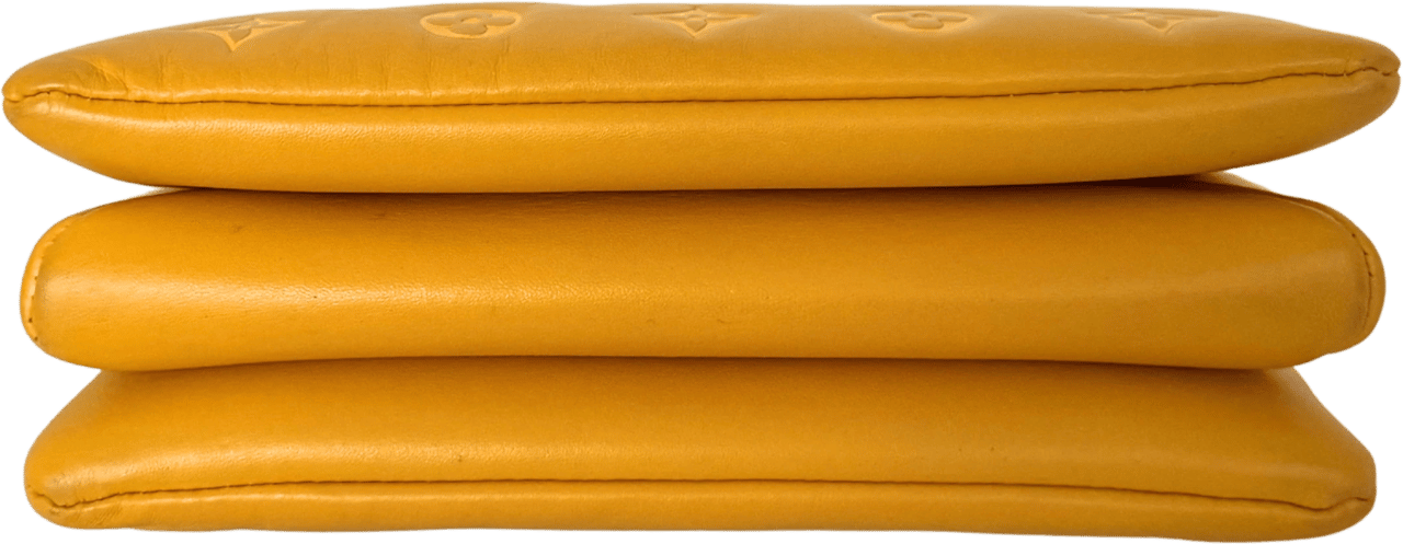 Louis Vuitton Louis Vuitton Monogram Empreinte PM Coussin Handtasche Gelb / gut Geel