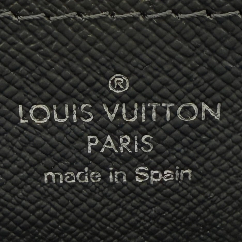 Louis Vuitton Louis Vuitton Zippy XL Wallet Monogram Eclipse M61698 Schwarz / neuwertig Zwart