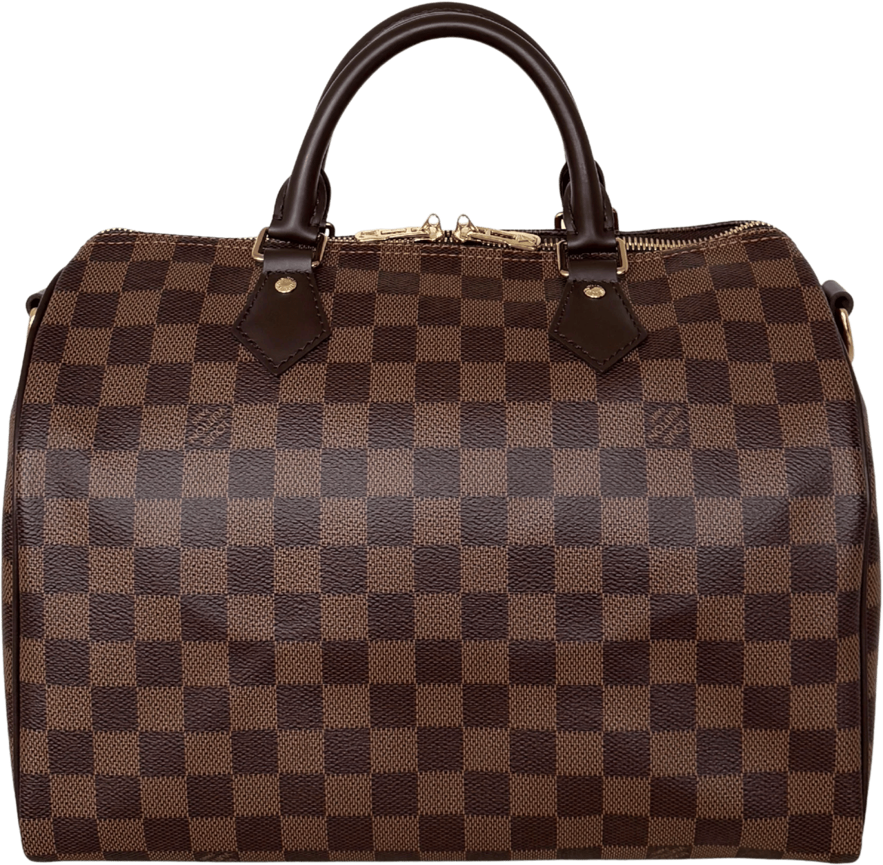 Louis Vuitton Louis Vuitton Speedy 30 Bandoulière Damier Ebene N40590 Braun Fullset / neuwertig Bruin
