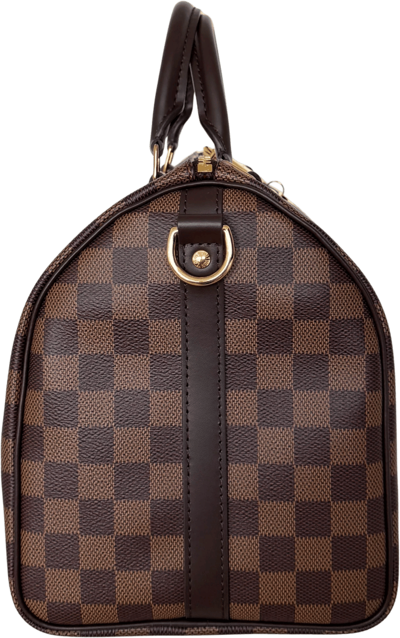 Louis Vuitton Louis Vuitton Speedy 30 Bandoulière Damier Ebene N40590 Braun Fullset / neuwertig Bruin