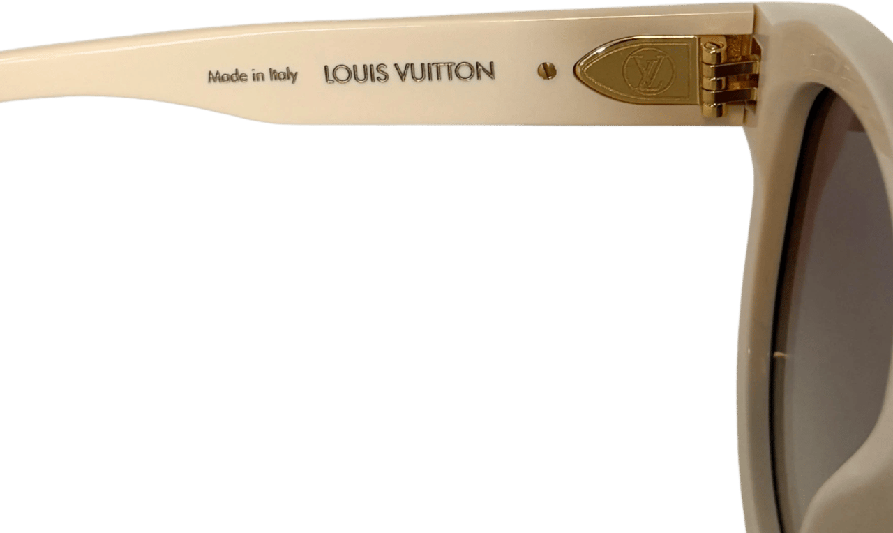 Louis Vuitton Louis Vuitton My Monogram Round Sonnenbrille Z1527W Beige / neuwertig Beige