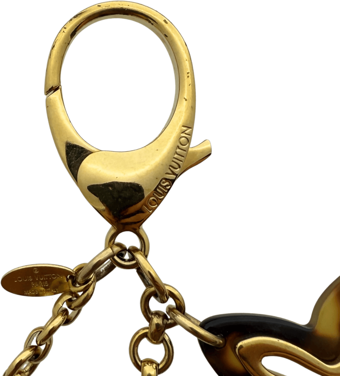 Louis Vuitton Louis Vuitton Monogram Insolence bag charm / very good Goud