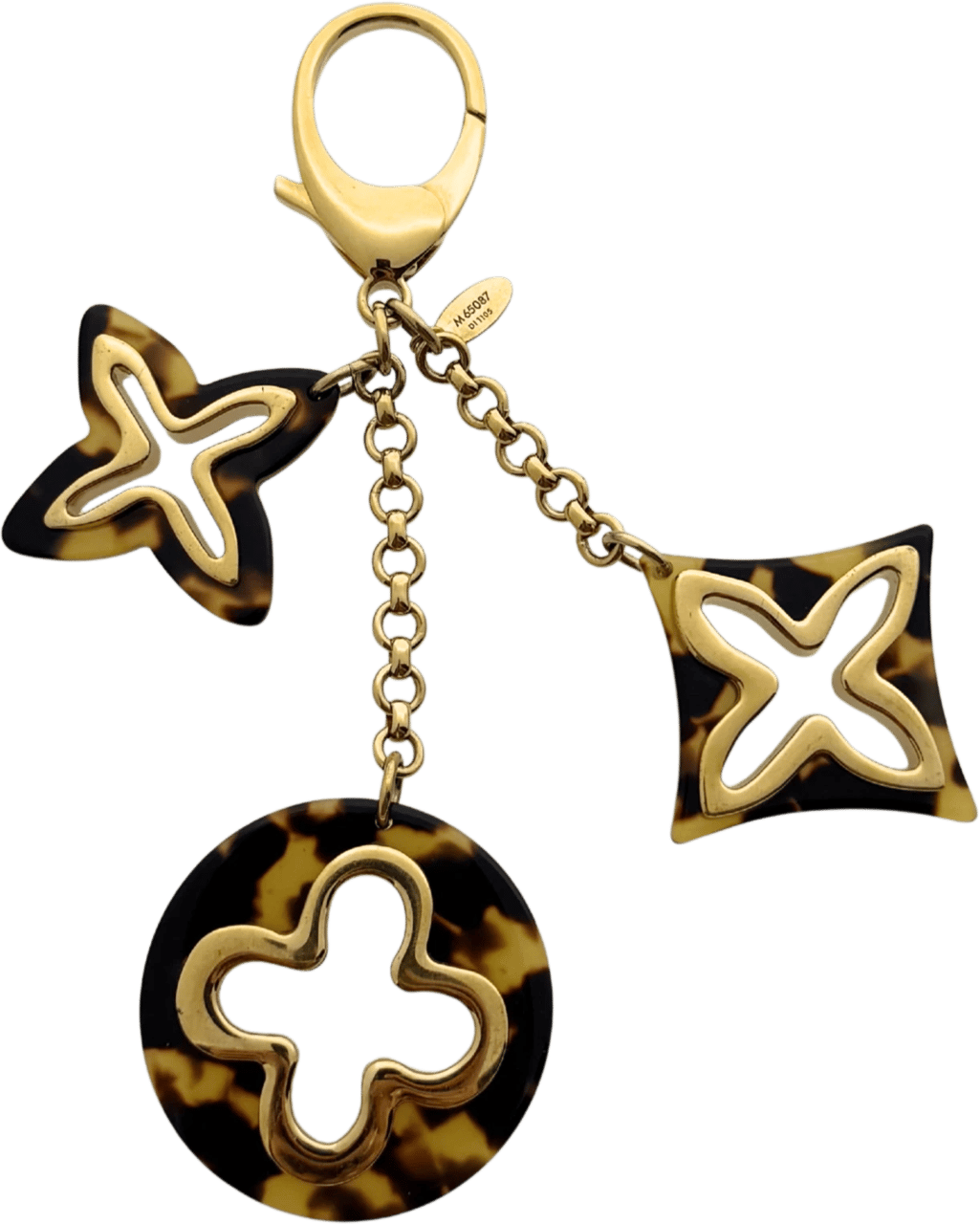 Louis Vuitton Louis Vuitton Monogram Insolence bag charm / very good Goud