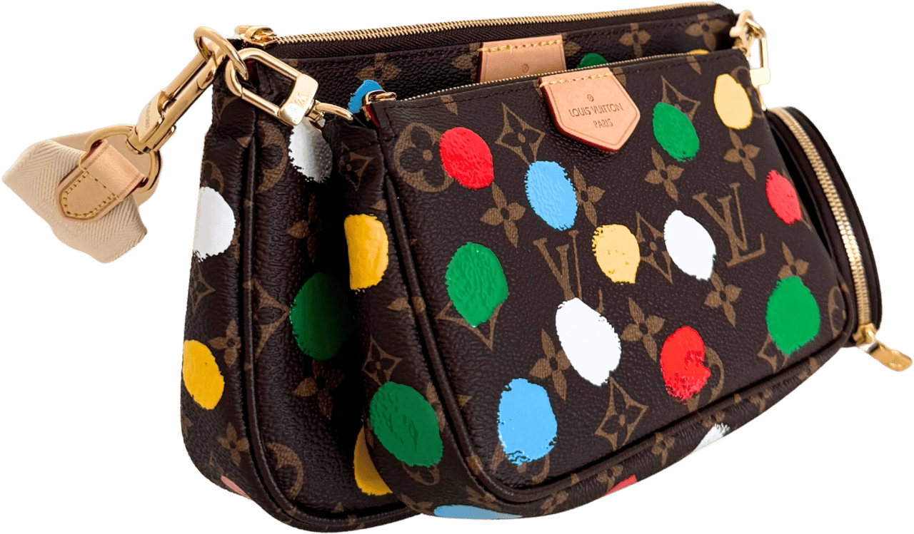Louis Vuitton Louis Vuitton x Yayoi Kusama Multi Pochette Accessoires Monogram Multicolor / neuwertig Divers