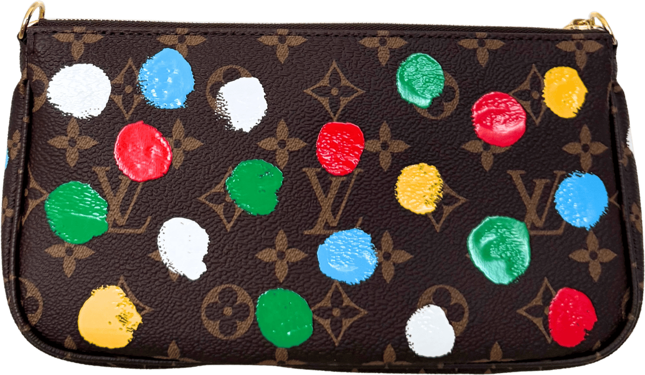 Louis Vuitton Louis Vuitton x Yayoi Kusama Multi Pochette Accessoires Monogram Multicolor / neuwertig Divers