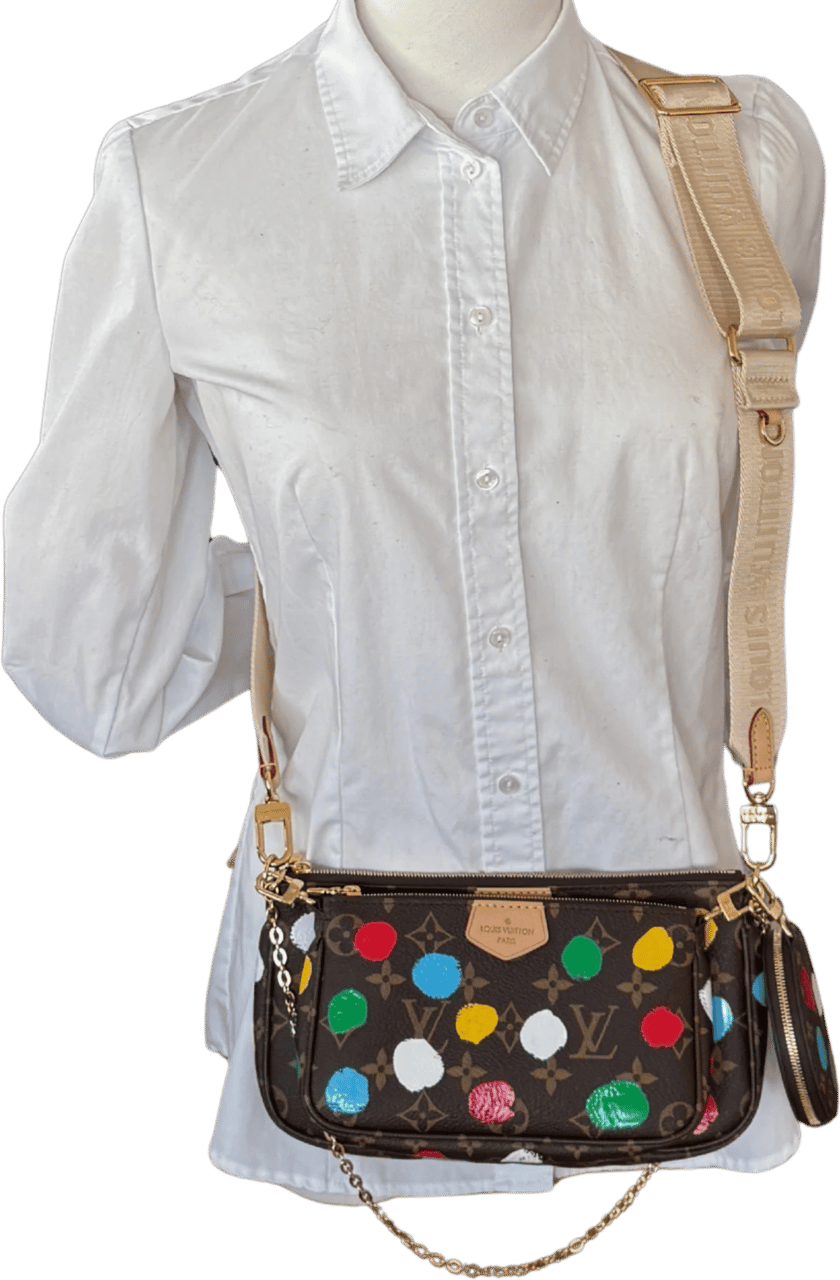 Louis Vuitton Louis Vuitton x Yayoi Kusama Multi Pochette Accessoires Monogram Multicolor / neuwertig Divers