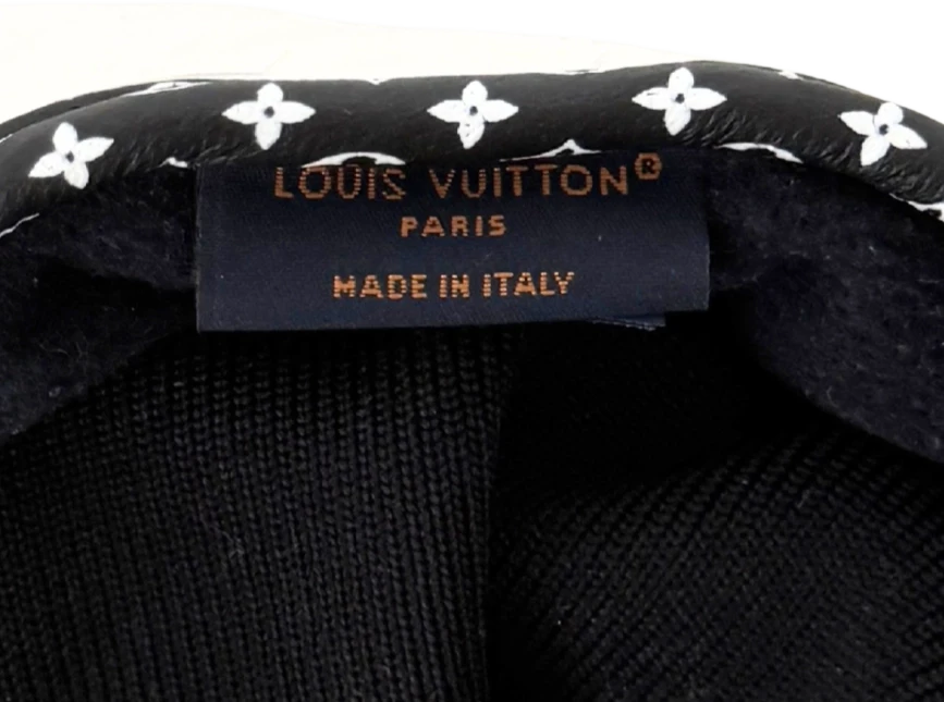 Louis Vuitton Louis Vuitton LV Snow Ski Gloves White M77883 / good Wit