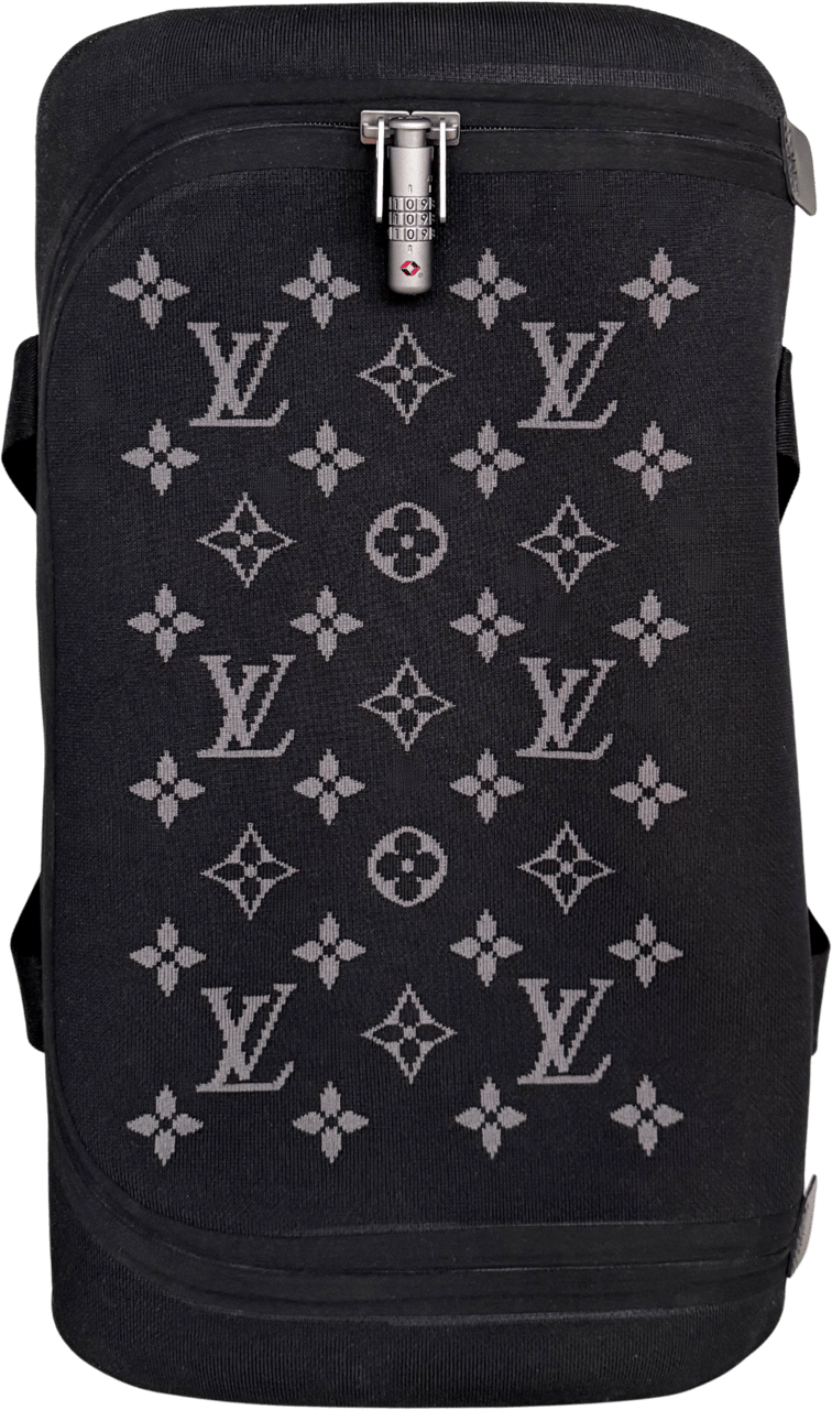 Louis Vuitton Louis Vuitton Horizon Soft Jacquard Duffle 55 Reisetasche M20125 Schwarz / neuwertig Zwart
