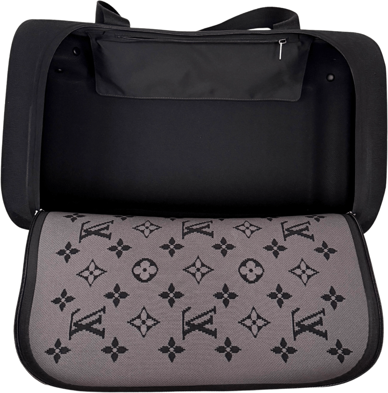 Louis Vuitton Louis Vuitton Horizon Soft Jacquard Duffle 55 Reisetasche M20125 Schwarz / neuwertig Zwart