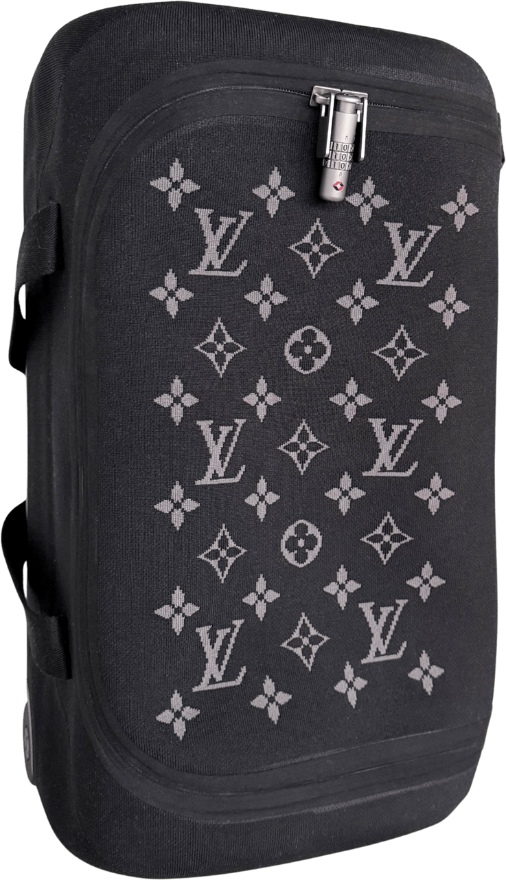 Louis Vuitton Louis Vuitton Horizon Soft Jacquard Duffle 55 Reisetasche M20125 Schwarz / neuwertig Zwart