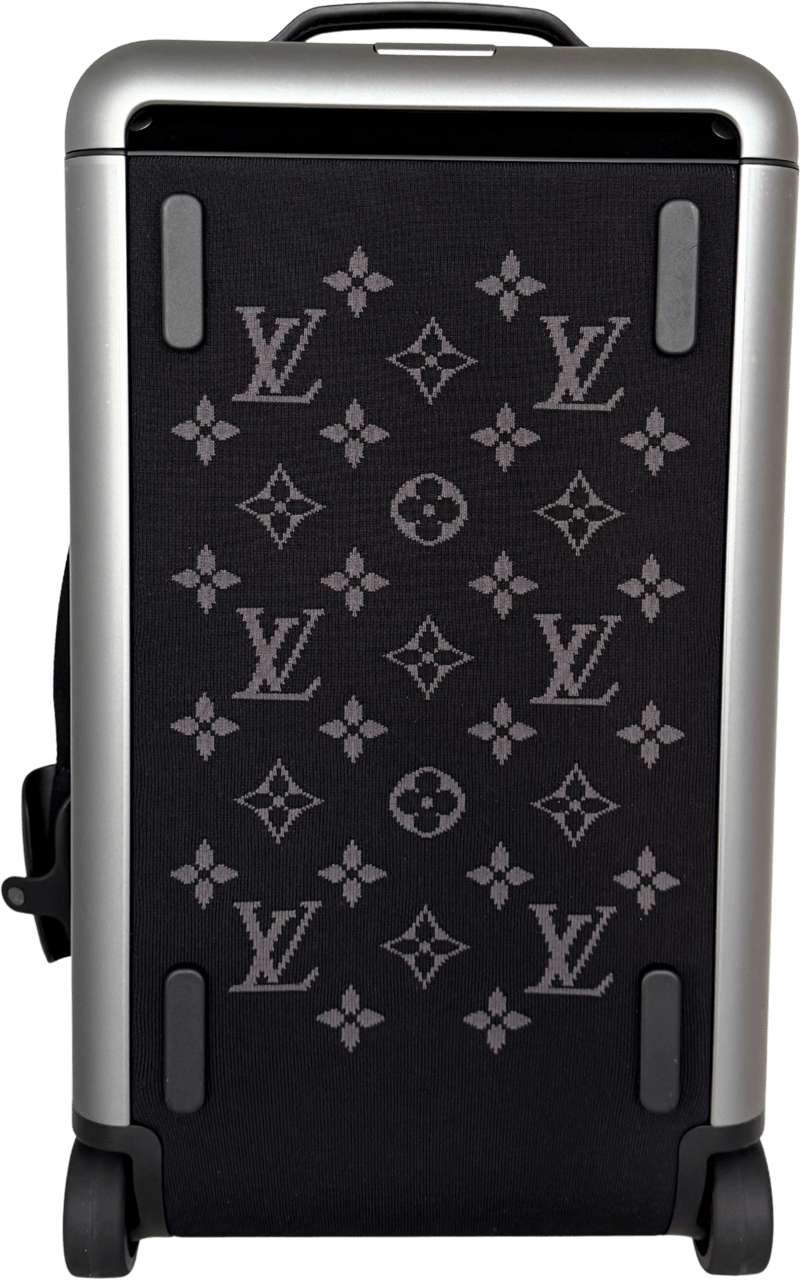 Louis Vuitton Louis Vuitton Horizon Soft Jacquard Duffle 55 Reisetasche M20125 Schwarz / neuwertig Zwart