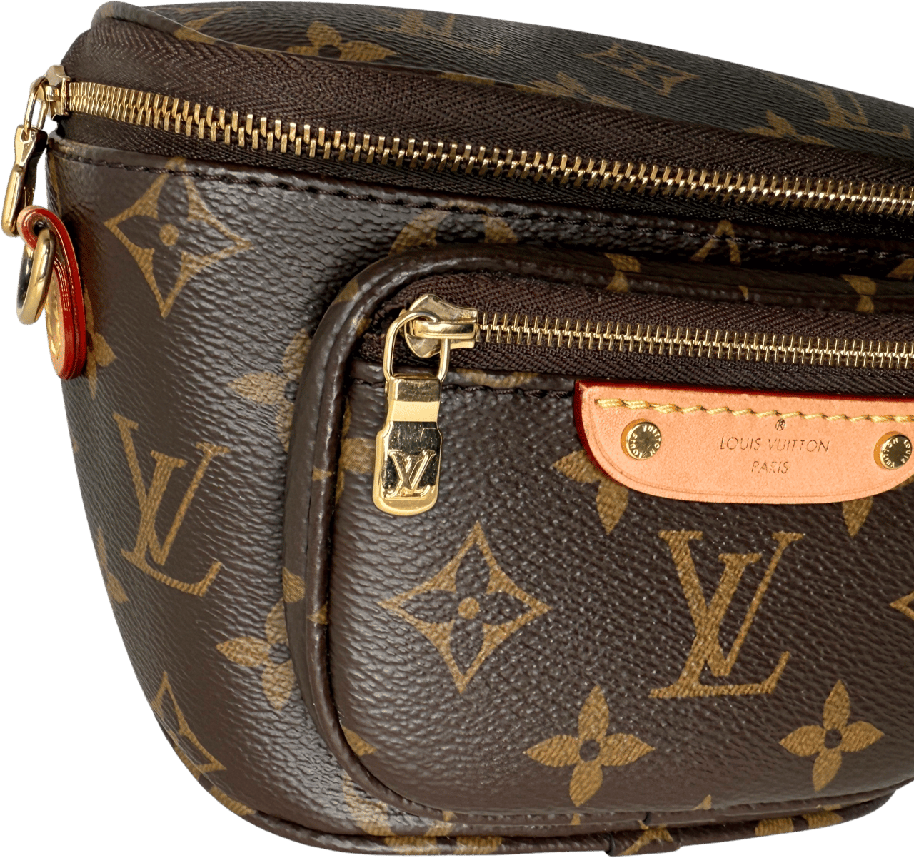 Louis Vuitton Louis Vuitton Mini Bumbag Monogram Canvas M82335 Braun / neuwertig Bruin