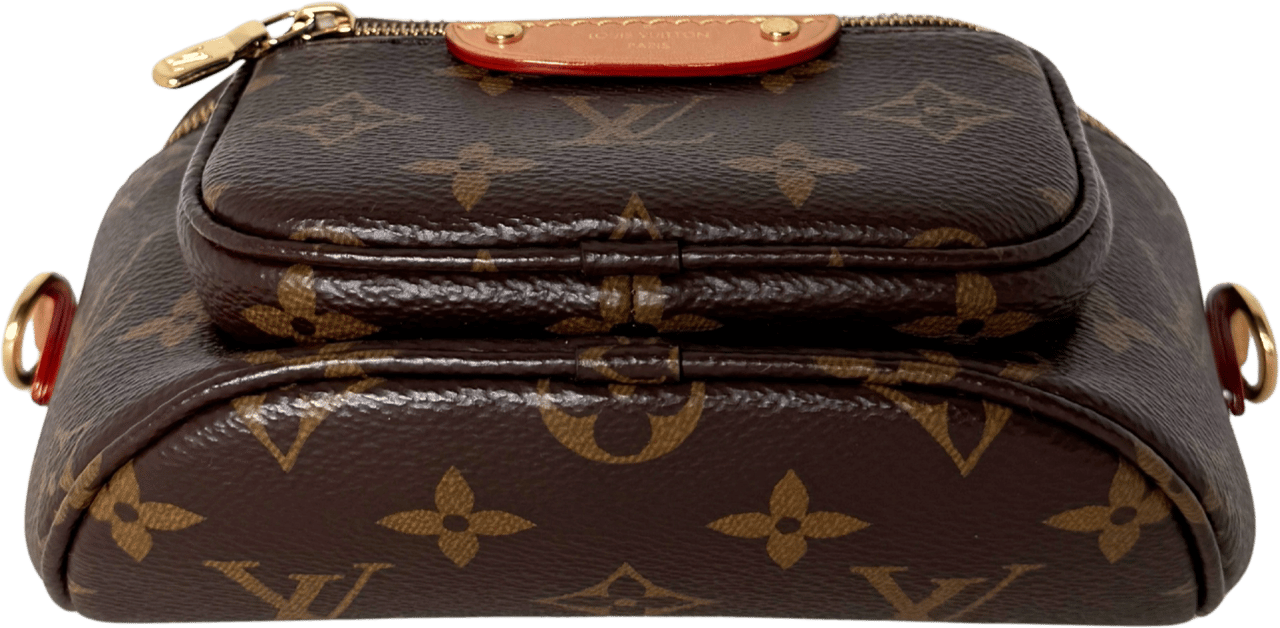 Louis Vuitton Louis Vuitton Mini Bumbag Monogram Canvas M82335 Braun / neuwertig Bruin