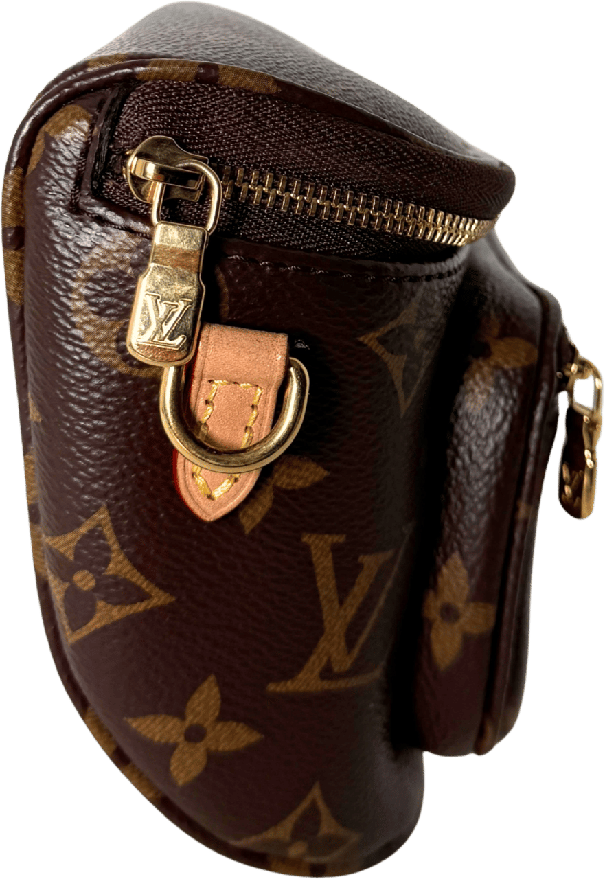 Louis Vuitton Louis Vuitton Mini Bumbag Monogram Canvas M82335 Braun / neuwertig Bruin