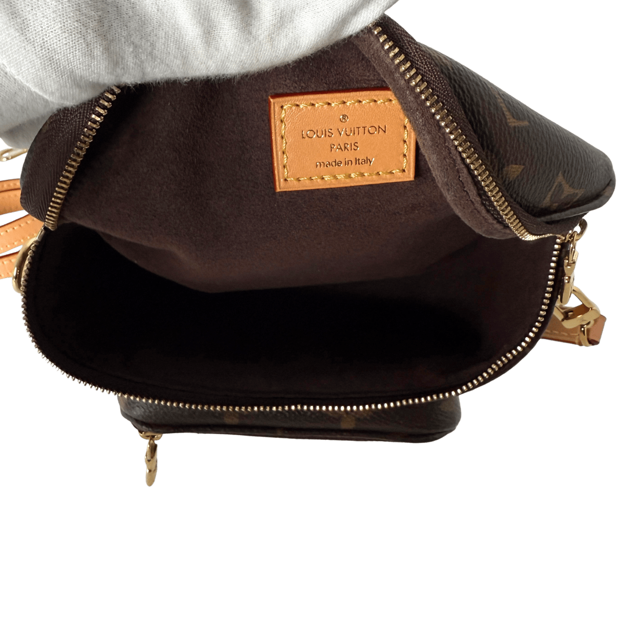 Louis Vuitton Louis Vuitton Mini Bumbag Monogram Canvas M82335 Braun / neuwertig Bruin